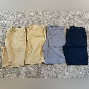 Men’s Bonobos Flat Front Shorts Size 35w 11” Leg